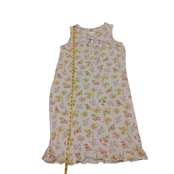 Body Touch Lingerie Floral Nightgown Feminine Country Old Fashion Comfy Lounge S - Picture 11 of 11